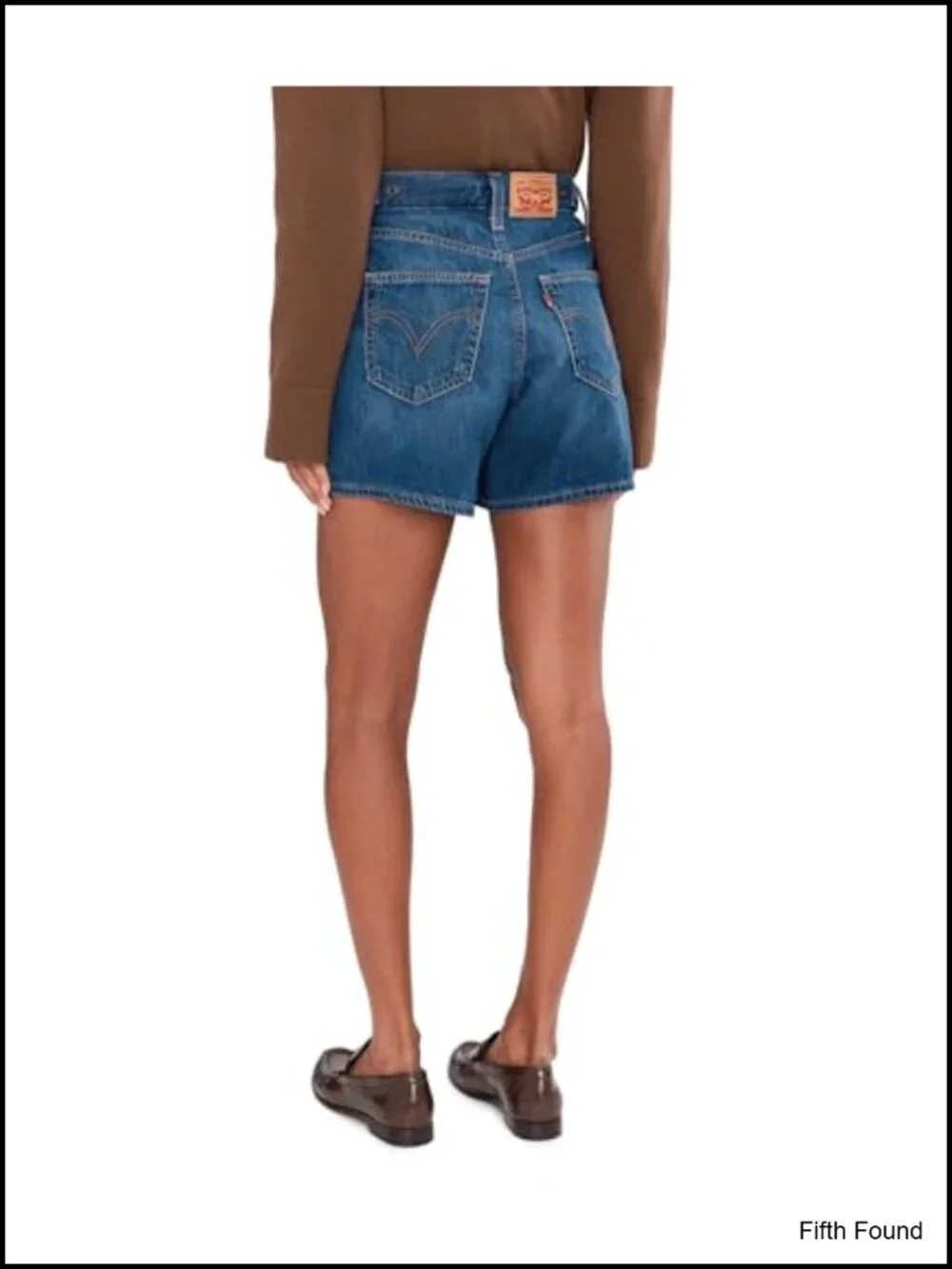 Mid-Thigh Loose Fit Cinchable Waist Cotton Shorts with Pockets